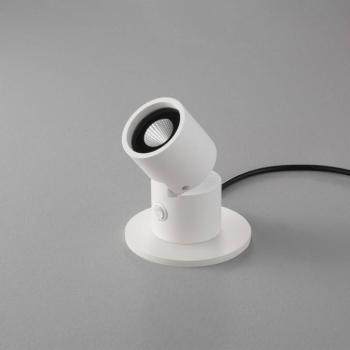 Egger DLS LED asztali lámpa Capri, spotlámpa, fehér kép