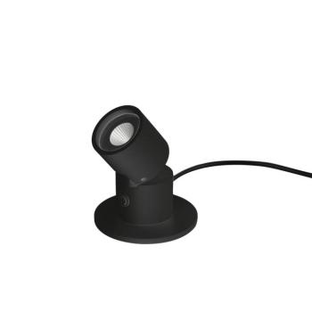 Egger DLS LED asztali lámpa Capri, spotlámpa, fekete kép
