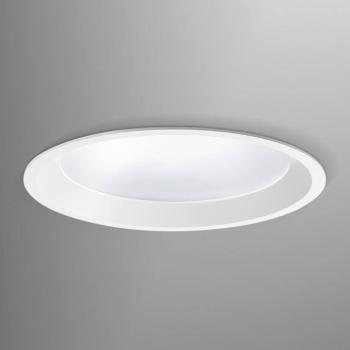 Egger DLS LED-es süllyesztett lámpa Strato 190, Ø 19 cm, fehér kép