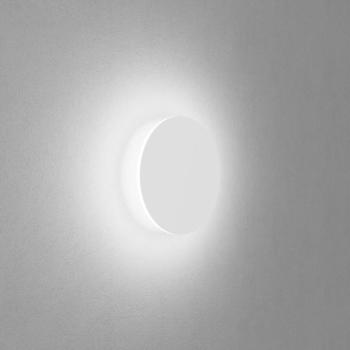 Egger DLS LED fali lámpa Orbit, fehér, Ø 25 cm, alumínium, 2700 K kép