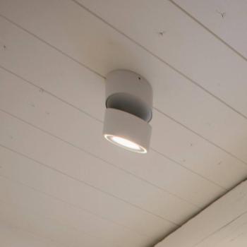 Egger DLS LED mennyezeti spot Clippo, dim-to-warm, fehér kép