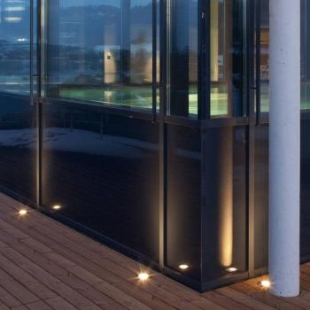 Egger DLS LED padlóbeépített padlófény Scotty 3, IP67 kép