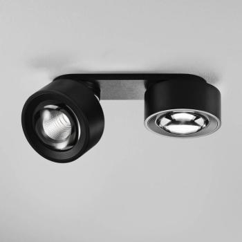 Egger DLS LED reflektor Clippo Optic Duo, fekete/fekete, DTW kép