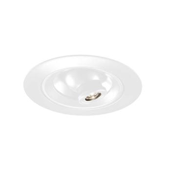 Egger DLS LED süllyesztett reflektor Riga Zooom, kerek, fehér 2,700K kép