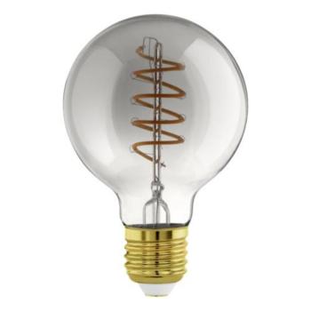 EGLO , 110085 , LEDE27 , fényforrás , 2000 K , E27 , 1X4W , Dimmelhető , fekete-átlátszó kép