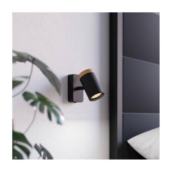 Eglo 300001 - Fürdőszobai fali spotlámpa CONSUMA 1xGU10/3W/230V IP44 fekete/bézs 300001 kép