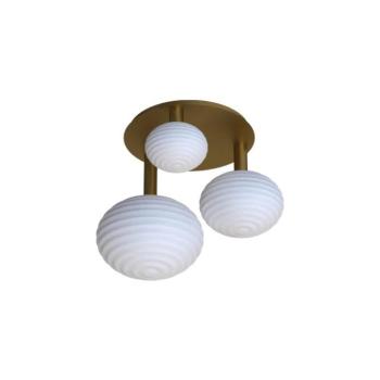 Eglo 300498 - ERCALTO felületre szerelt csillár 3xE27/25W/230V arany 300498 kép
