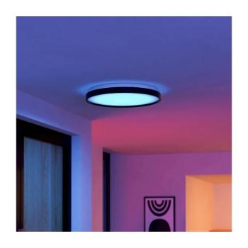 Eglo 300692-LED RGBW St. mennyezeti lámpatest MOZONCILLO-Z LED/28,3W/230V fekete + távirányító 300692 kép
