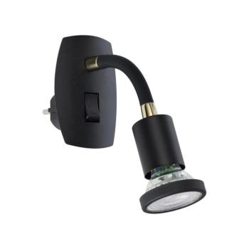 Eglo 300912 - PARRINI konnektorba dugható LED lámpa 1xGU10/4,5W/230V fekete 300912 kép