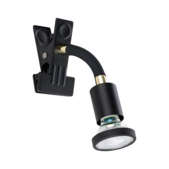 Eglo 300914 - LED csíptetős lámpa PARRINI 1xGU10/4,5W/230V fekete 300914 kép