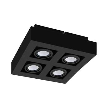 Eglo 31065 - MENDOZA LED spotlámpa 4×LED, 4,7 W, 230 V, 3000 K, fekete 31065 kép