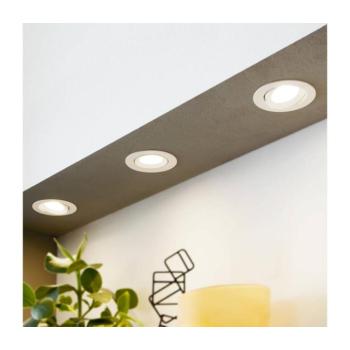 Eglo 31162-SADA 3x LED dimmelhető süllyesztett lámpatest SARTIANO LED/3,5W/230V IP23 fehér 31162 kép