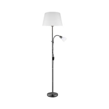 Eglo 31178 - Állólámpa ALMACEN 1xE27/60W/230V + 1xE14/25W fekete/fehér 31178 kép