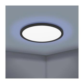 Eglo 31704-LED RGBW Dimmelhető mennyezeti lámpa ROVITO-Z 1xLED/16,5W/230V Ø42 cm fekete 31704 kép
