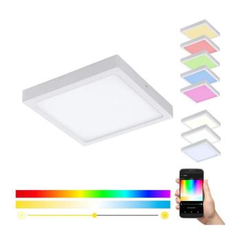Eglo 33209 - LED RGBW dimmelhető mennyezeti lámpa FUEVA-C LED/21W/230V 30x30 cm fehér 33209 kép