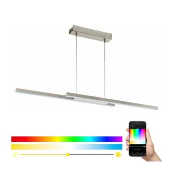 Eglo 33232 - LED RGBW dimmelhető kábeles függőlámpa FRAIOLI-C LED/34W/230V matt króm 33232 kép