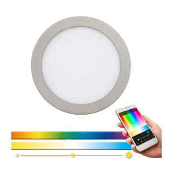 Eglo 33317 - LED RGBW, dimmelhető beépíthető mennyezeti lámpa FUEVA-C LED/15,6W/230V átm. 22,5 cm 33317 kép