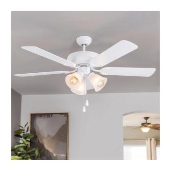 Eglo 35076 - Mennyezeti látor LAS PALMAS 3xE27/40W/230V fehér 1xEG35076 kép