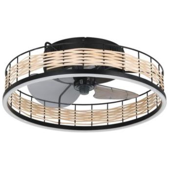 EGLO , 35148 , FRANA , lámpa ventilátorral , 2700 K - 6500 K , LED , 28W , Dimmelhető , natúr kép