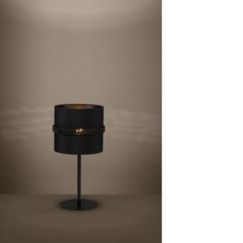 EGLO , 390035 , PARAGUAIO , asztali lámpa , E27 , 1X40W , IP20 , fekete kép
