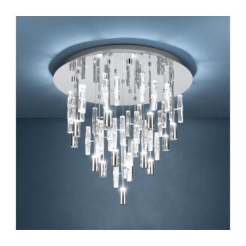 Eglo 390476-LED Mennyezeti lámpatest ALEMDINA 15xLED/2,6W/230V 2200/3000/4000K króm 390476 kép