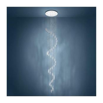 Eglo 390478 - LED csillár kábelen ALEMDINA 40xLED/2,1W/230V 2200/3000/4000K króm 390478 kép