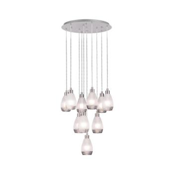 Eglo 39503 - Csillár zsinóron SIRACUSA 10xE27/60W/230V 39503 kép