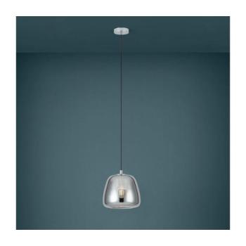 Eglo 39666 - Csillár zsinóron ALBARINO 1xE27/40W/230V átm. 26 cm füstös 39666 kép