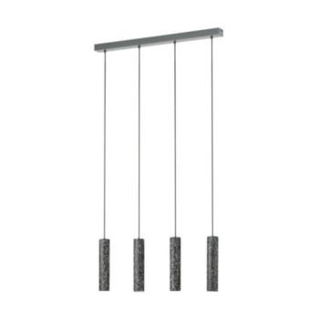 EGLO , 39822 , MENTALONA , függeszték , GU10 , 4X4,5W , IP20 , fekete, fehér kép