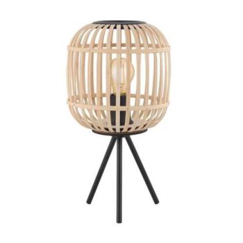 EGLO , 43218 , BORDESLEY , asztali lámpa , E27 , 1X28W , IP20 , natúr kép