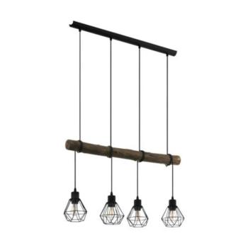 EGLO , 43476 , HORNINGTOPS 1 , függeszték , E27 , 4X40W , IP20 kép