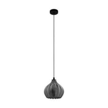 EGLO , 43576 , TAMALLAT , függeszték , E27 , 1X40W , IP20 , fekete-átlátszó kép