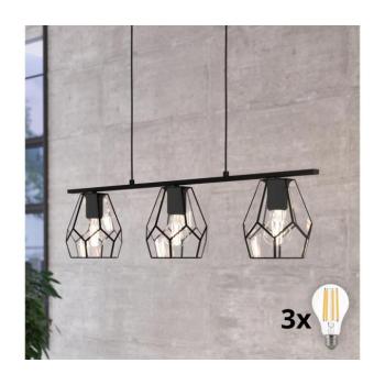 Eglo 43644 - MARDYKE LED csillár zsinóron 3xE27/40W/230V 43644 kép