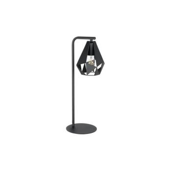 Eglo 43703 - CARLTON asztali lámpa 1xE27/60W/230V fekete 43703 kép