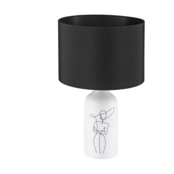EGLO , 43824 , VINOZA , asztali lámpa , E27 , 1X40W , IP20 , fekete kép