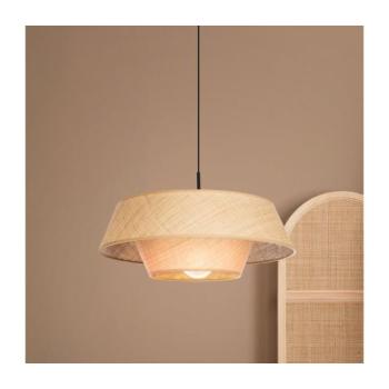 Eglo 44096 - MARFORD kábeles függőlámpa 1xE27/60W/230V, rattan búra 44096