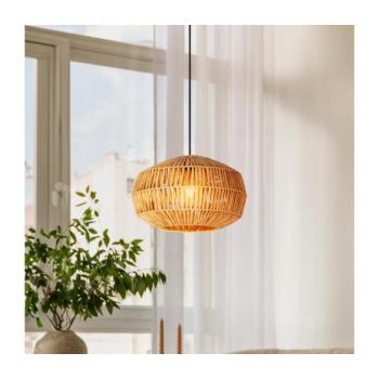 Eglo 44143 - SHELDON függeszték kábellel 1xE27/40W/230V barna 44143