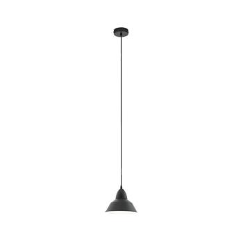 Eglo 54514 - LED csillár kábellel 1xE27/6W/230V fekete 54514 kép