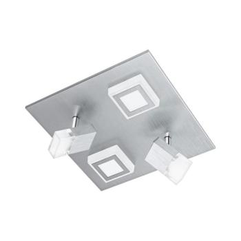 Eglo 54985 - LED spotlámpa LED/19,6W/230V 27x27 cm matt króm 54985 kép