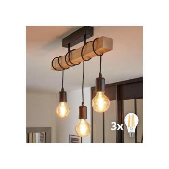 Eglo 55247 - LED felületre szerelhető csillár TOWNSHEND 3xE27/60W/230V 55247 kép