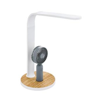 Eglo 55399 - LED dimmelhető asztali lámpa látorral LED/6,2W/5V 2000mAh fehér/barna 55399 kép