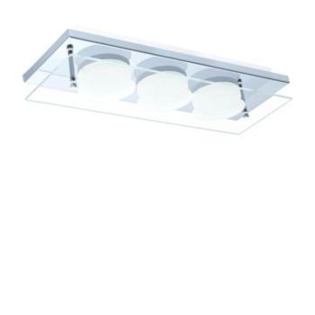 EGLO , 75328 , ABIOLA , fali-mennyezeti lámpa , 3000 K , LED , 3X6W , IP20 , átlátszó, szatinált kép