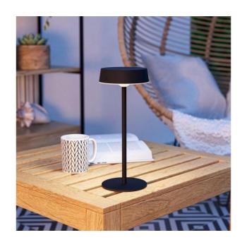 Eglo 75876-LED Dimmelhető napelemes, tölthető asztali lámpa SIMERI LED/3W/5V 1800mAh IP44 fekete 75876 kép