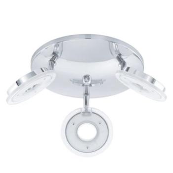 EGLO , 78683 , DORNES , spot lámpa , 3000 K , LED , 3X4,5W , IP20 , átlátszó, szatinált kép