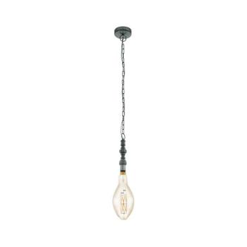 Eglo 79407 - PENSILVA LED láncos csillár 1xE27/8W/230V fekete 79407 kép