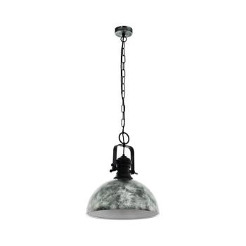 Eglo 79415 - Láncos csillár SADDINGTON 1xE27/60W/230V szürke 79415 kép