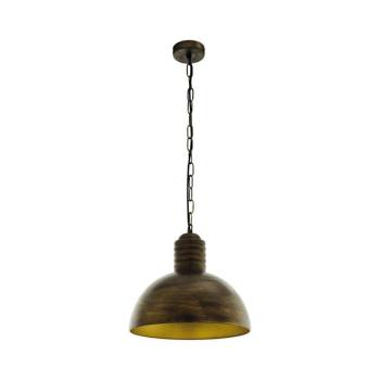 Eglo 79442 - GOLDING láncos csillár 1xE27/60W/230V patinás 79442 kép