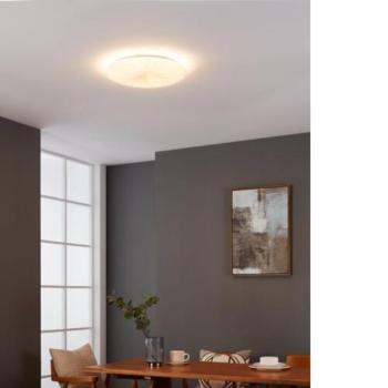 EGLO , 900499 , NIEVES 1 , fali-mennyezeti lámpa , 3000 K , LED , 19,5W , IP20 , fehér, arany kép