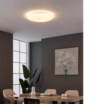 EGLO , 900501 , NIEVES 1 , fali-mennyezeti lámpa , 3000 K , LED , 7X4,4W , IP20 , fehér, arany kép
