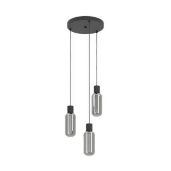 EGLO , 901004 , MAIONE , függeszték , E27 , 3X4W , IP20 , szürke kép